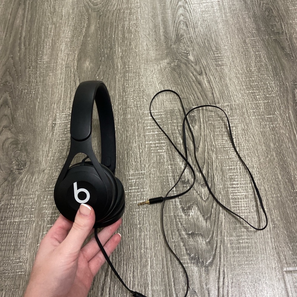 Beats EP Wired On Ear Black Headphones